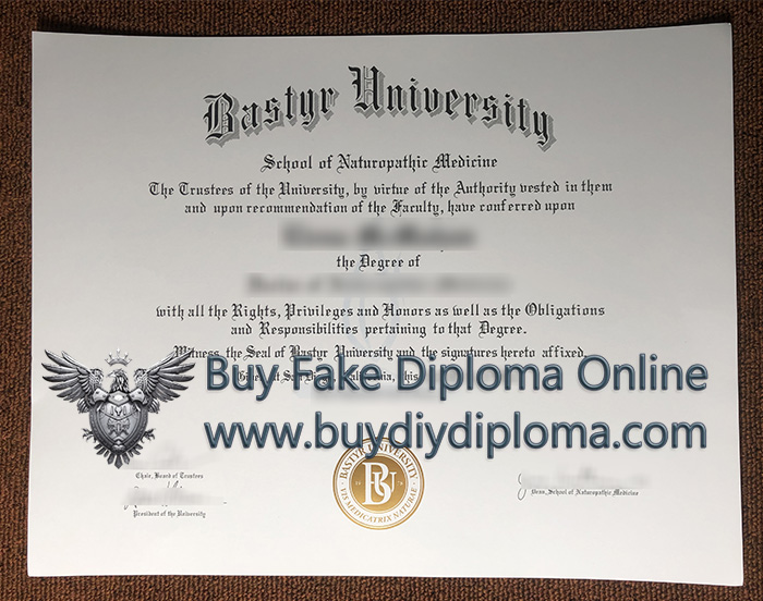 Bastyr University Credentials