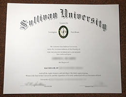 Sullivan University Credentials Credentials