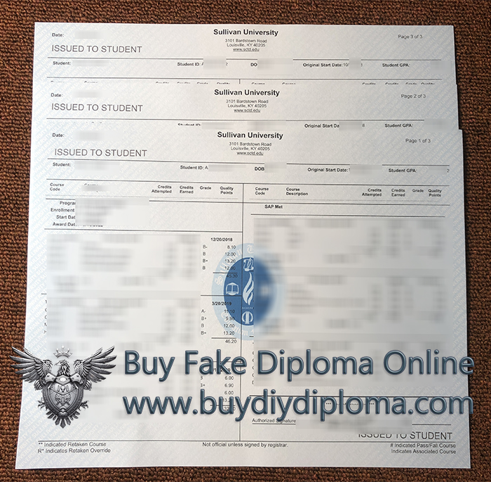 Sullivan University Academic record