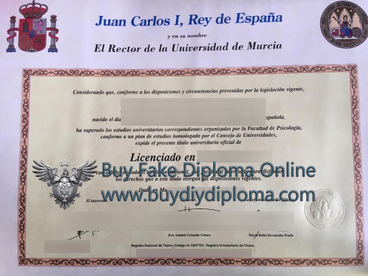 Universidad De Murcia Credentials