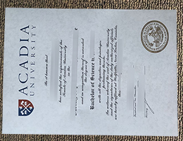 Acadia University Qualification