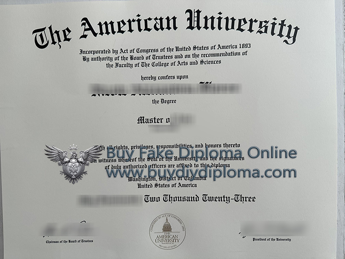 American University Qualification