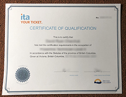 British Columbia Ita Credentials of qualification
