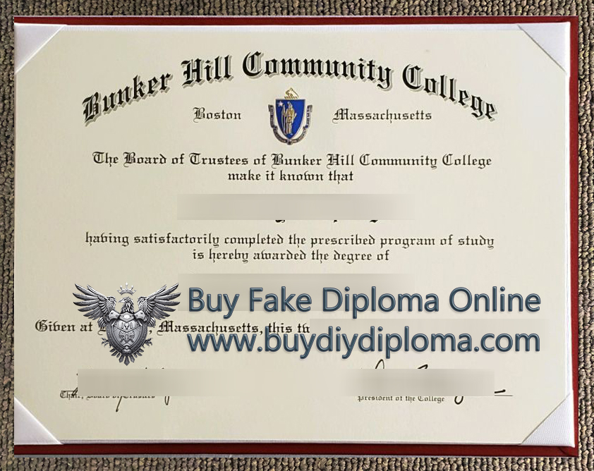 Bunker Hill Community college Credentials