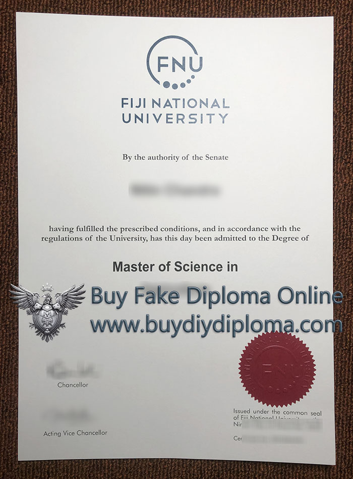 Fiji National University Credentials