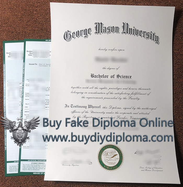 GMU Credentials and Academic record