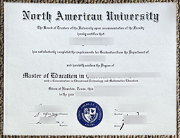 North American University Credentials