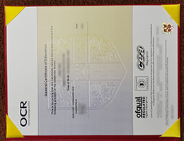 OCR GCE Credentials