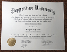 Pepperdine University Qualification