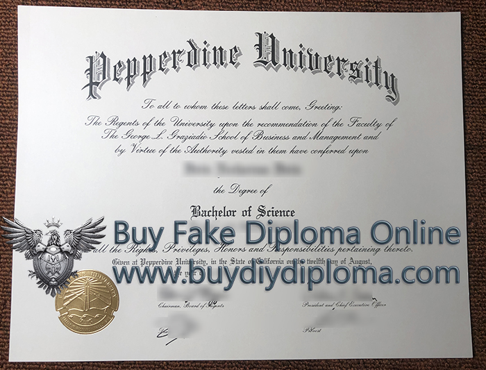 Pepperdine University Credentials