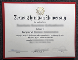 Texas Christian University Credentials