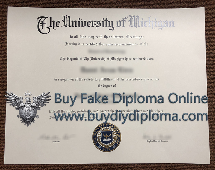 University of Michigan Credentials