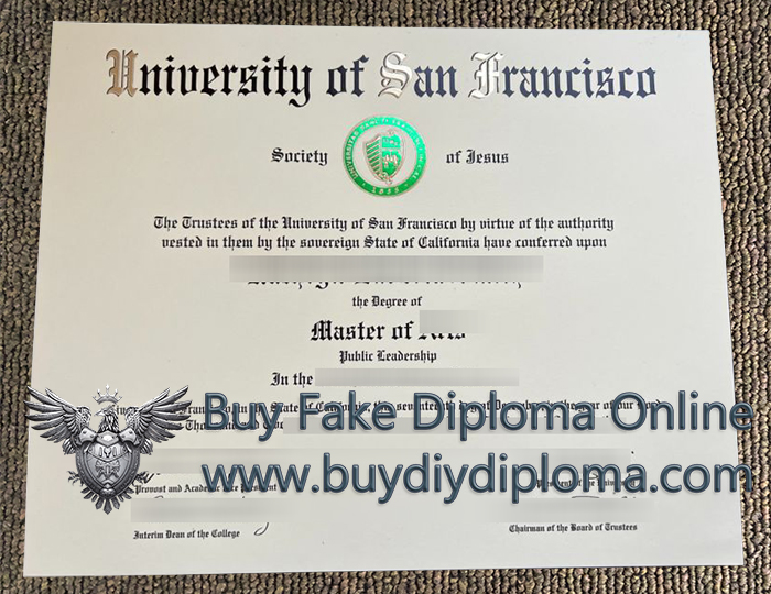 University of San Francisco (USF) Credentials