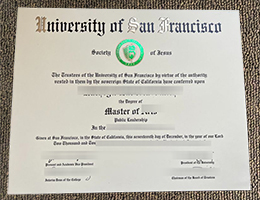 University of San Francisco Credentials