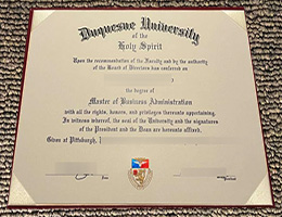 Duquesne University Credentials Credentials