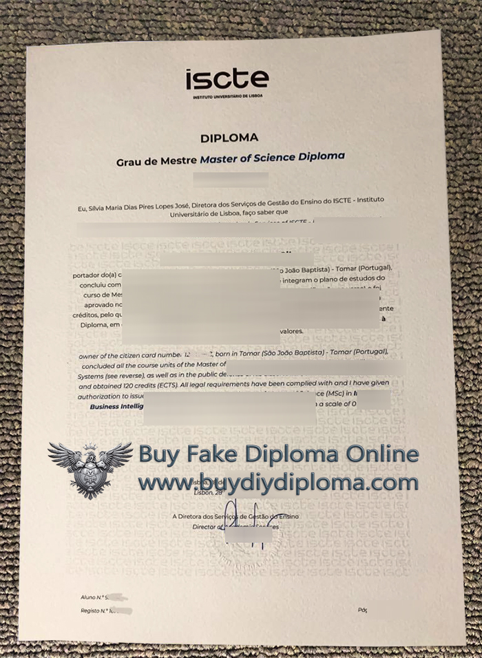 ISCTE – Instituto Universitário de Lisboa Credentials