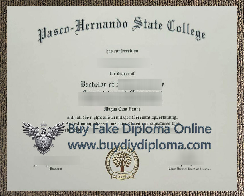 Pasco–Hernando State College Credentials