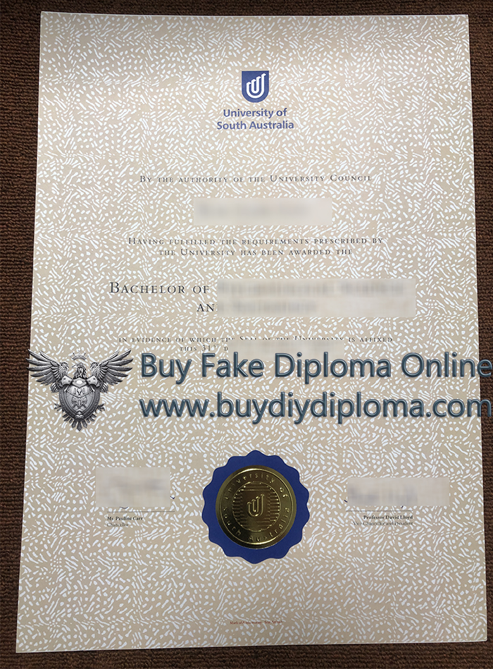 University of South Australia Qualification University of South Australia Qualification