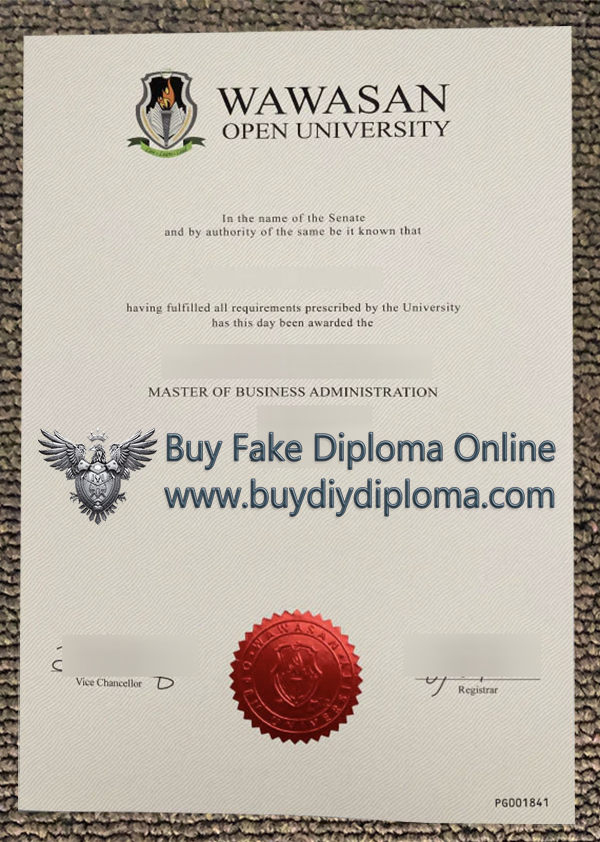 Wawasan Open University Credentials