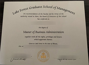 Lake Forest Graduate School of Management Credentials