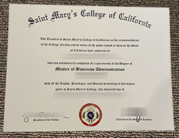 Saint Mary's College of California Credentials
