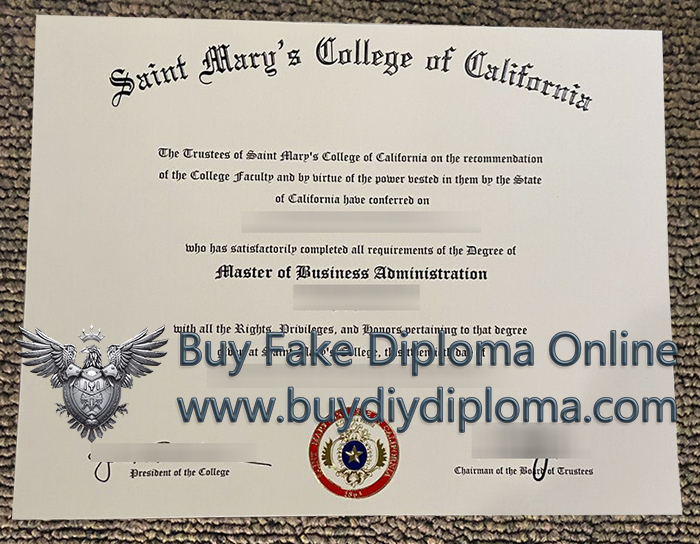 Saint Mary's College of California Credentials Saint Mary's College of California Credentials