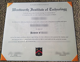 Wentworth Institute of Technology Credentials