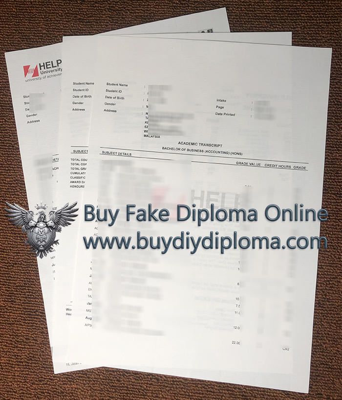 HELP University Academic record