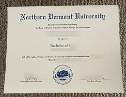 Northern Vermont University Credentials Credentials