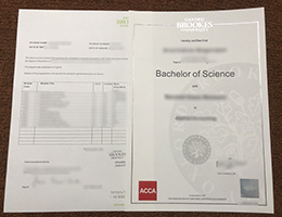 Oxford Brookes University Credentials and Academic record