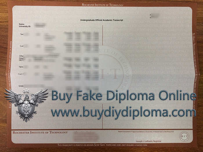 Rochester Institute of Technology Academic record