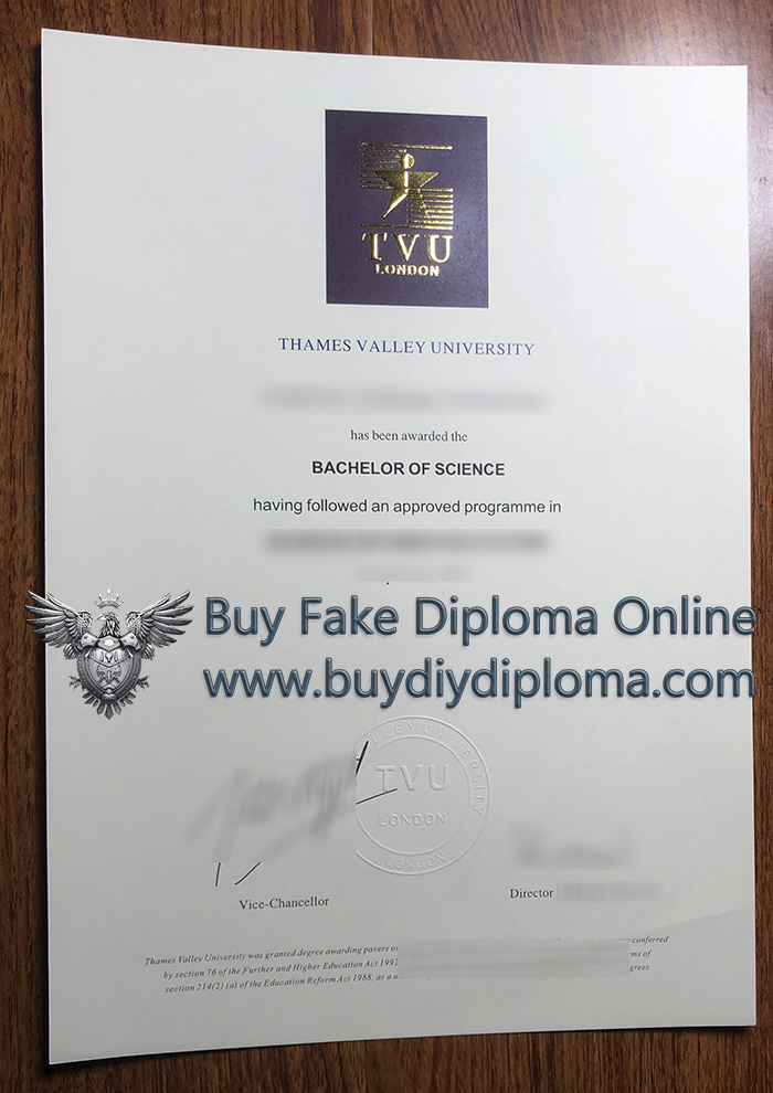 Thames Valley University Qualification