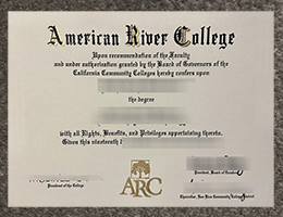 American River College Credentials Credentials