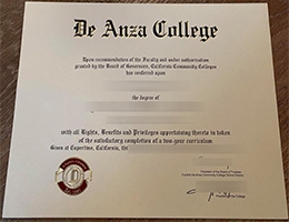 De Anza College Credentials Credentials