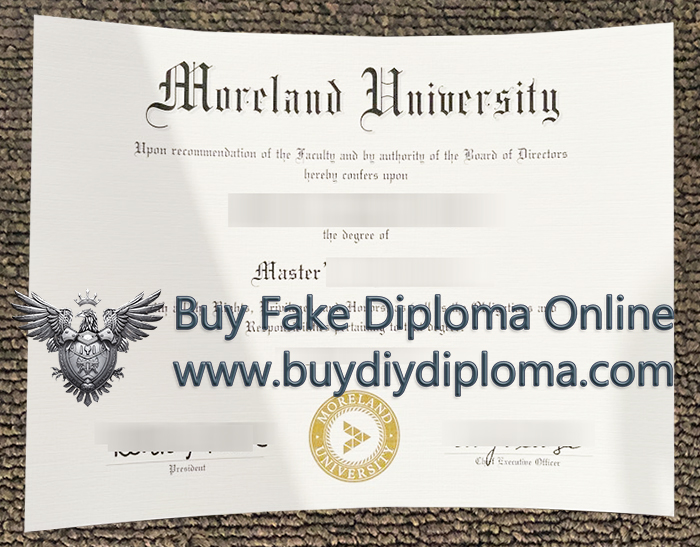 Moreland University Qualification