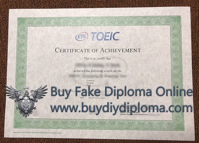 TOEIC Credentials