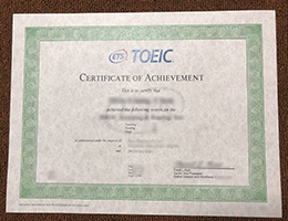 TOEIC Credentials
