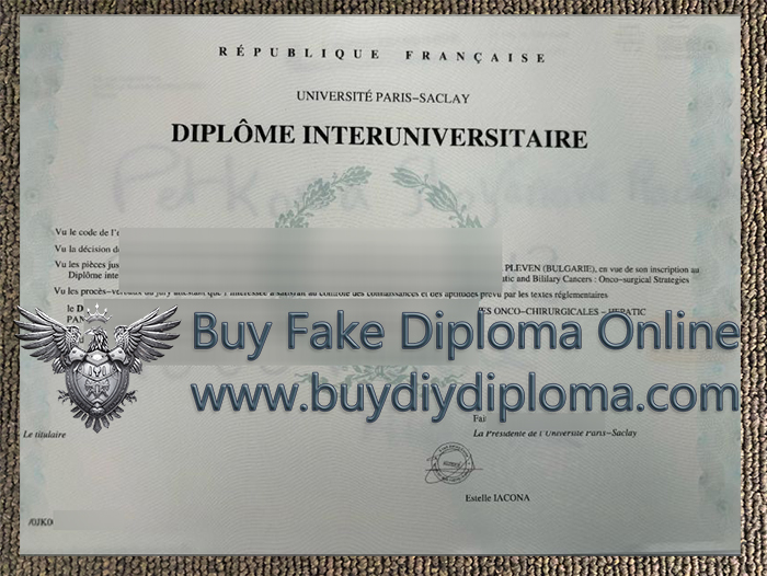 Université Paris-Saclay Credentials Université Paris-Saclay Credentials