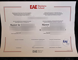 EAE Business School Credentials Credentials