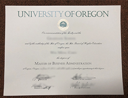 University of Oregon MBA Qualification Credentials