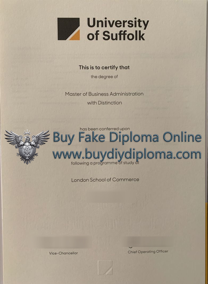 University of Suffolk Credentials University of Suffolk Credentials