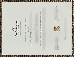 Confederation College Credentials Credentials