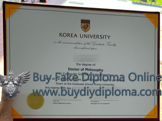 Korea University Doctor Credentials Korea University Doctor Credentials