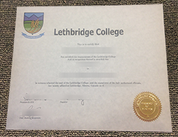 Lethbridge College Credentials Credentials