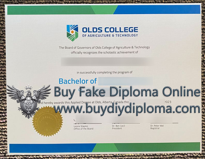 Olds College Qualification