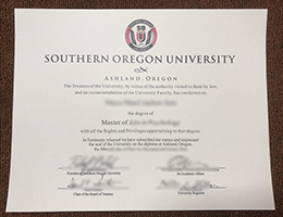 Southern Oregon University Credentials