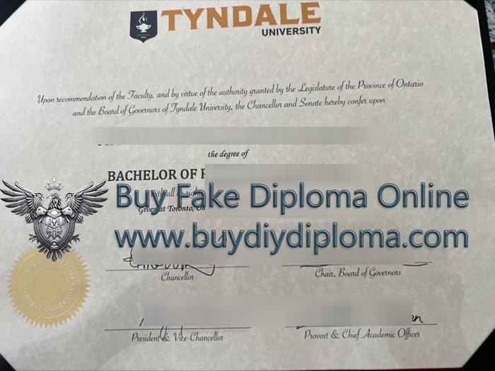 Tyndale University Qualification