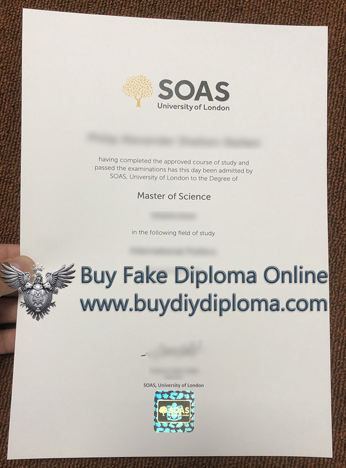 SOAS University Of London Qualification