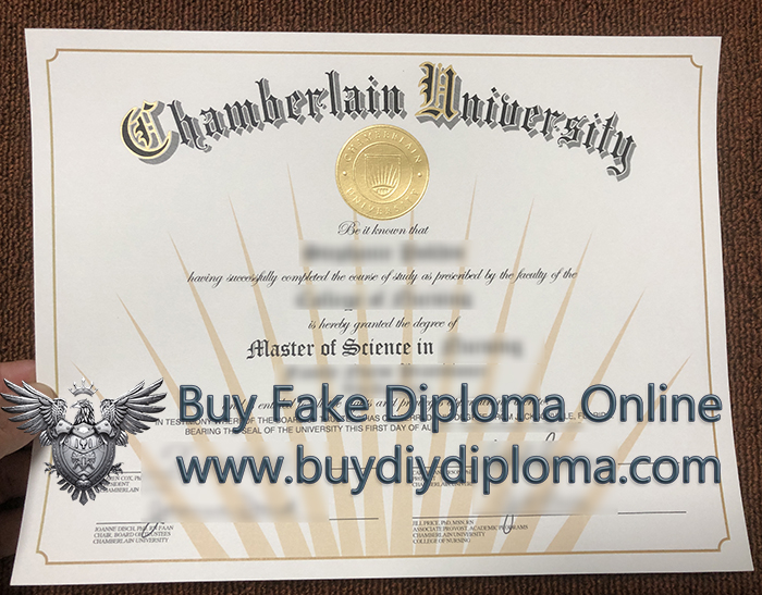 Chamberlain University Qualification