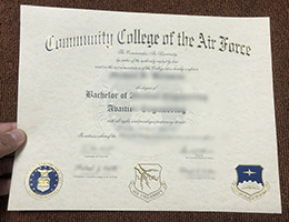 Community College of the Air Force Credentials Credentials